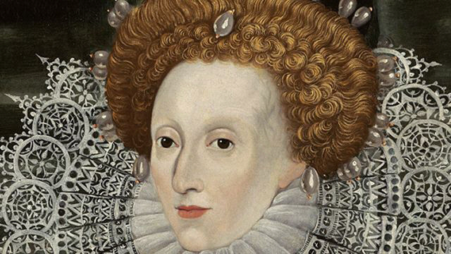 George Gower  - Portrait of Queen Elizabeth I (1600)